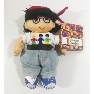 1998 Save The Children Bean Doll Paz New With Tag